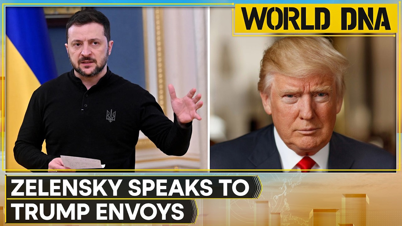 Zelensky: Detailed Talks With US Envoys On Advanced Peace Efforts | WION World DNA