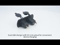 Zásuvka do panelu 12V / 24V - dvojitá 1x CL zásuvka / 2x USB vstup - Video Youtube