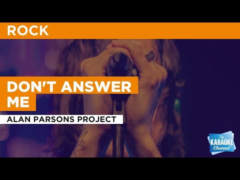 Don't Answer Me : Alan Parsons Project | Karaoke with Lyrics