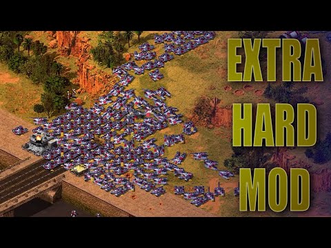 Red Alert 2 | Extra Hard Mod | GRIZZLIE TANK SPAM vs Brutal Ai