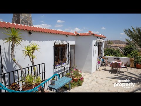 Spanish Property Choice Video Property Tour - Cortijo A927 Oria, Almeria, Spain. 135,000€