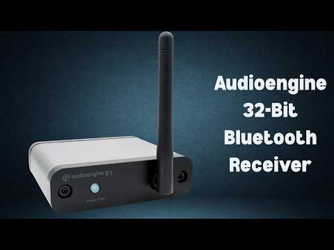 32-Bit Hi-Res Bluetooth 5.3 Receiver with Optical & RCA | Wireless Stereo Upgrade | Audioengine