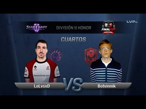 LoLvsxD vs Botvinnik (ZvT) - Cuartos de Final de StarCraft2 - Final Cup 4