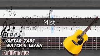 Mist – Beginner Easy Fingerstyle Guitar Tutorial + TABs (Coal Chamber) | Kadifem Tabs