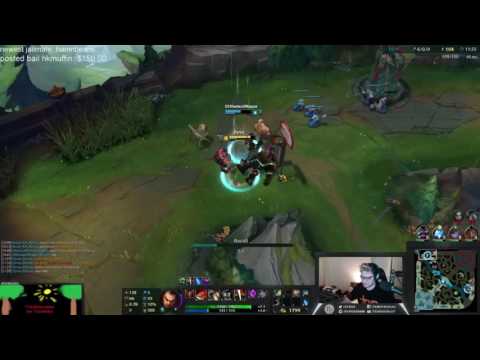 TSM Dyrus Darius vs Nautilus March 1st 2016 Season 6 Patch 6.4