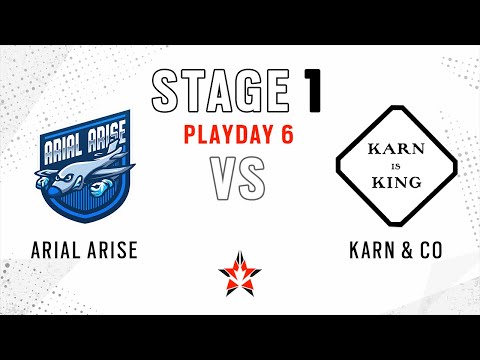 Arial Arise vs Karn & Co // NA Challenger League - Stage 1 - Playday 6