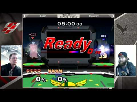 Bench (Marth) vs. Proximity (Fox) | SSBM Pools Pools | SSN6