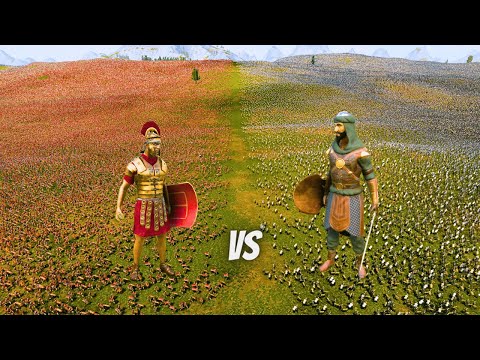 1 MILLION ROMAN ARMY vs 1 MILLION PERSIAN ARMY - Ultimate Epic Battle Simulator 2