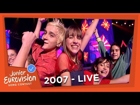 Rosica Kulakova & Dimitar Stojmenovski - Ding Ding Dong - F.Y.R. Macedonia - 2007 Junior Eurovision