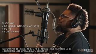 Video thumbnail for Slate VMS vs. Sony C-800G Mic Comparison feat. Dave Hollister by The Press Recording Studio