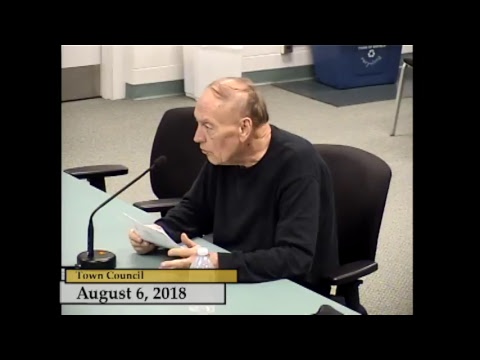 Enfield, CT - Town Council - August 6, 2018