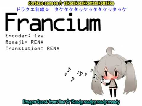 Francium with English Sub - Hatsune Miku - sm6460566 - HQ