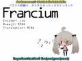 Francium with English Sub - Hatsune Miku ...