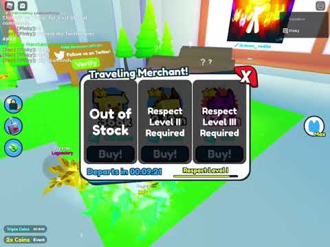 The traveling merchant has arrived!