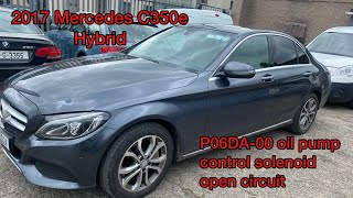 P06da Mercedes M256 & OM654 Oil Pump (2019-2026): The P06DA Fault and ...
