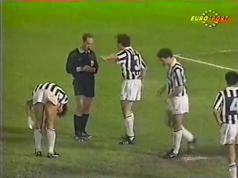 Juventus - Fiorentina. UEFA Cup-1989/90. Final(1) ...