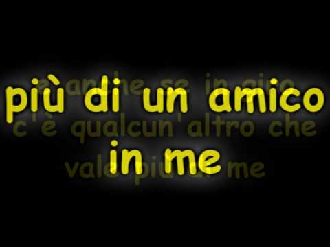 Hai Un Amico In Me - Riccardo Cocciante (Testo) [Sigla Toy Story]