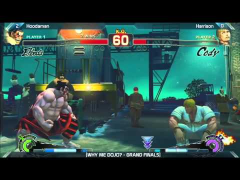 SSF4: Harrison vs Hoodaman - Grand Finals - Why Me Dojo? 5