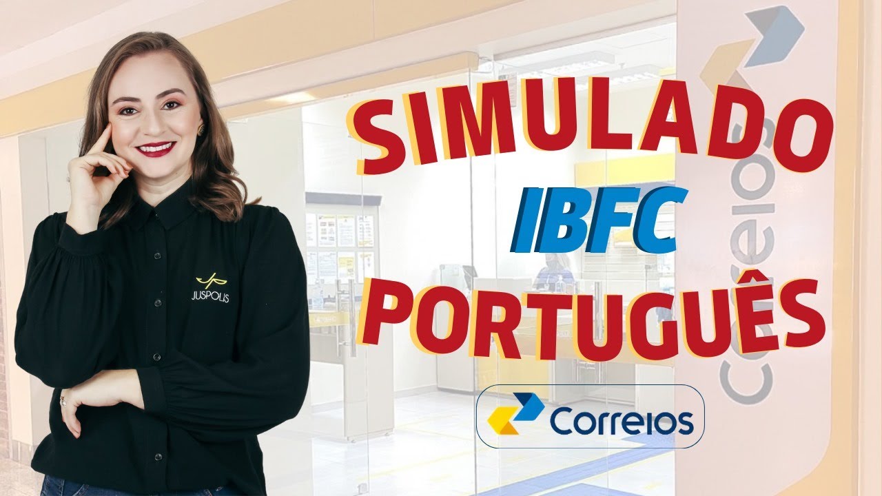 SIMULADO de PORTUGUÊS - CORREIOS 2024 - Resolução de QUESTÕES RECENTES IBFC