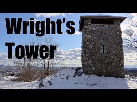 Snowy Walk on the Skyline Trail to Wright's Tower!
