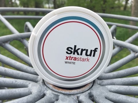 Skruf Extra Stark White Snus Review
