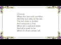 Cross Canadian Ragweed - Final Curtain Lyrics