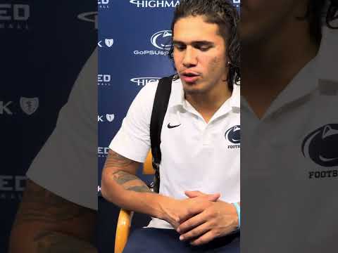 Penn State LB Tony Rojas on Being Part of Dynamic Duo, Sacks, More 9/13/25 | Villanova | NSN