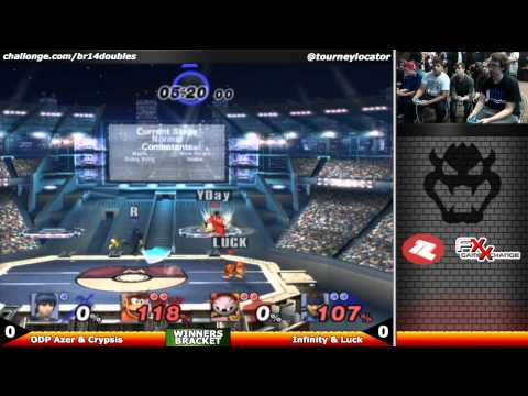 BR14 PM - ODP Azer and Crypsis vs Infinity and Luck - Winners Bracket