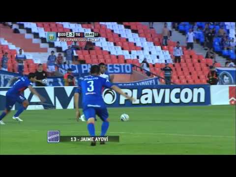 Gol de Ayoví. Godoy Cruz 2 - Tigre 3. Fecha 8. Primera División 2014. FPT