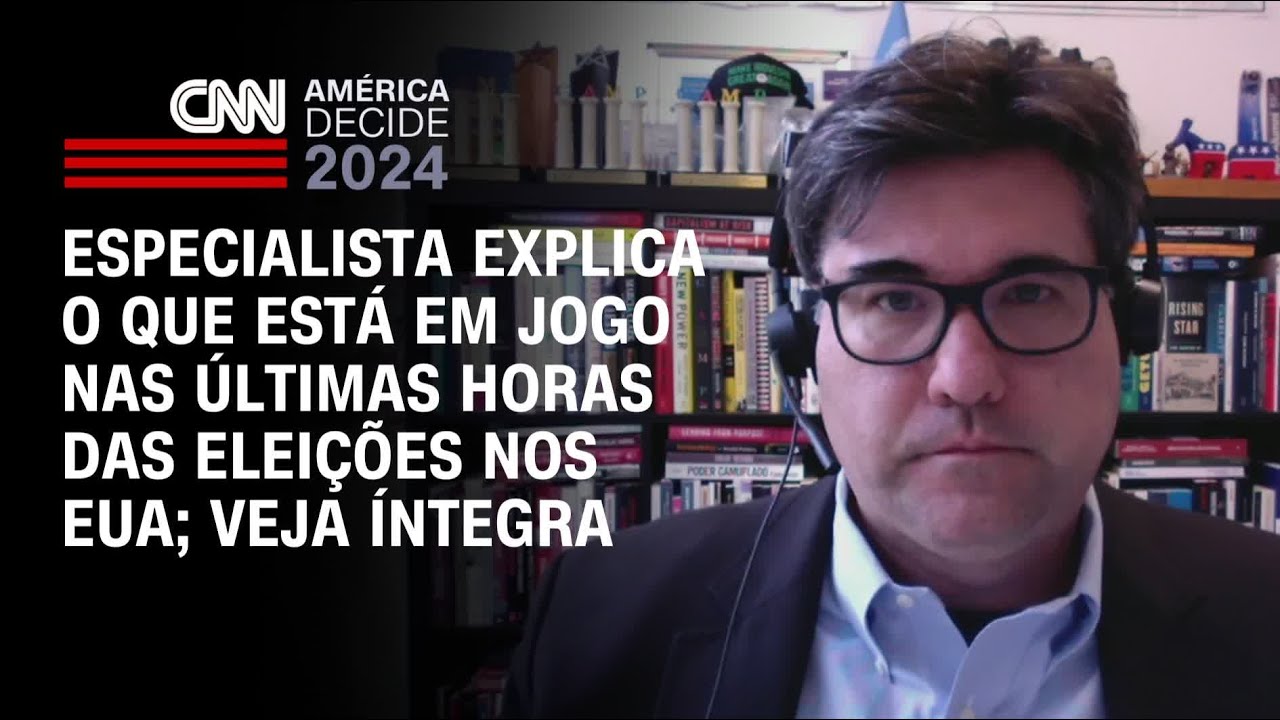 Especialista explica o que está em jogo nas últimas horas das eleições nos EUA; veja íntegra | 360°