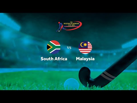 Match 15 Sultan of Johor Cup 2023 – 7th/8th Place play off - South Africa  v Malaysia