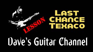 LESSON - Last Chance Texaco by Rickie Lee Jones