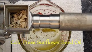 Cold Press Sunflower Seed Oil