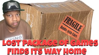 Lost Package of games arrives