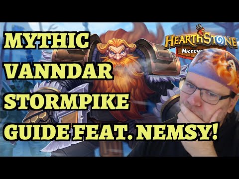 Mythic Vanndar Stormpike Guide - Hearthstone Mercenaries Boss Rush Level 300 feat. Nemsy