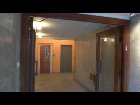 Graham Brothers (mod. by: KONE) traction elevator @ Norra Rådmansgatab 8C, Gävle, Sweden.