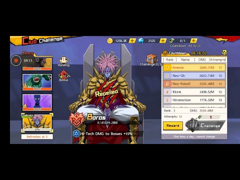 CLUB CHALLENGE BOROS KILLED, TOO SOON....