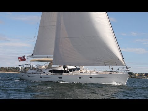 Oyster 655 GESTURE Sailing and Interior Walkthrough