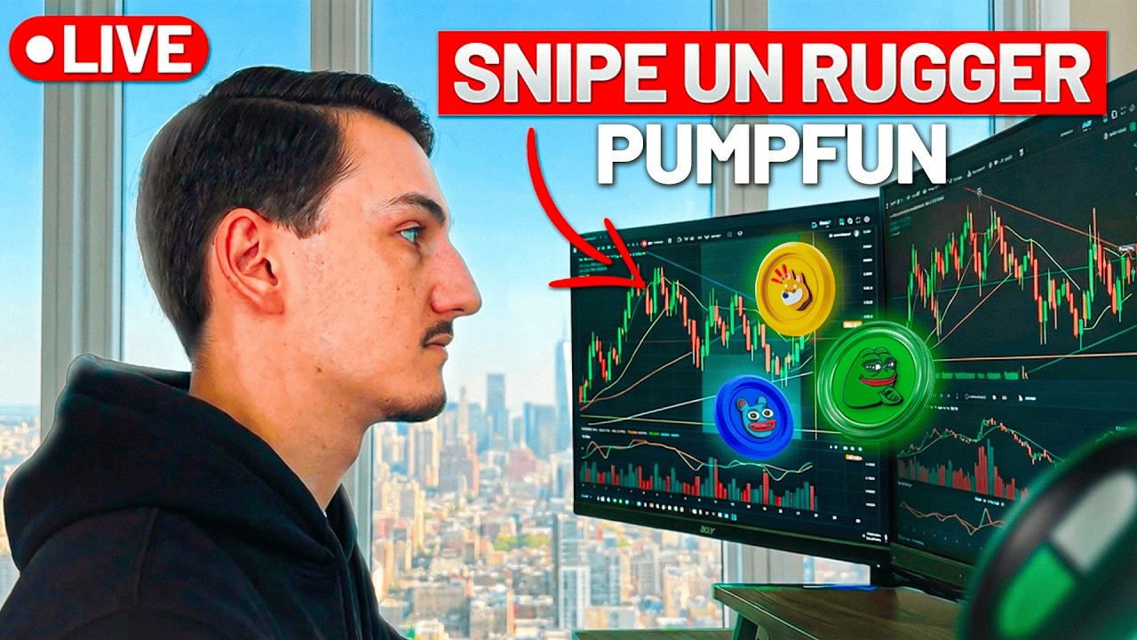 J'ai snipé un rugger PumpFun en direct · F Project