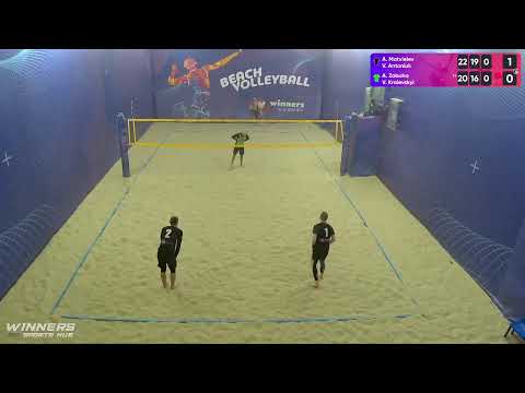 16:20 A. Matvieiev / V. Antoniuk - A. Zabuha / V. Kraievskyi 16.02.2023 | Winners Beach Volleyball