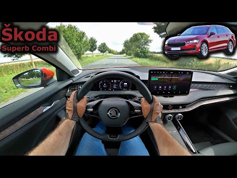2024 Škoda Superb Combi 1,5 eTSI DSG | POV driving
