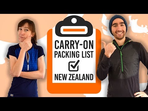 🎒 What to Pack in Your Carry-On for New Zealand: New Zealand Carry-On Packing List Video