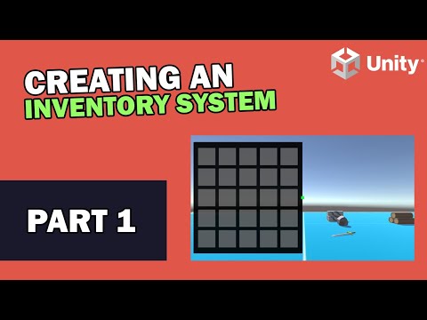 Unity Tutorial - Creating an Inventory System (Part 1 of 3)