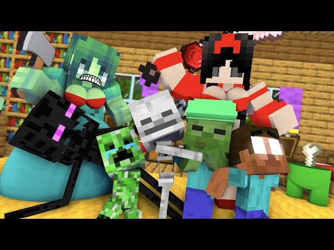 Monster School : Season 2 All Episode - Minecraft Animation