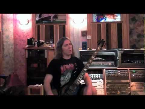 Cannibal Corpse - Torture - studio video: guitar and bass tracking