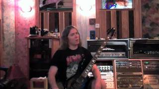 Cannibal Corpse - Torture - studio video: guitar and bass tracking