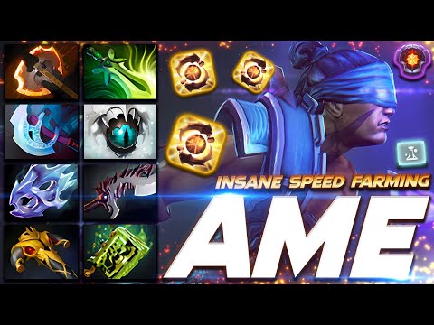 AME AM - Insane Speed Farming - Dota 2 Pro Gameplay [Watch & Learn]