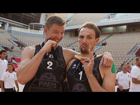 Elite16 Paris 2023: Interview with the gold medal winner team Perusic/Schweiner