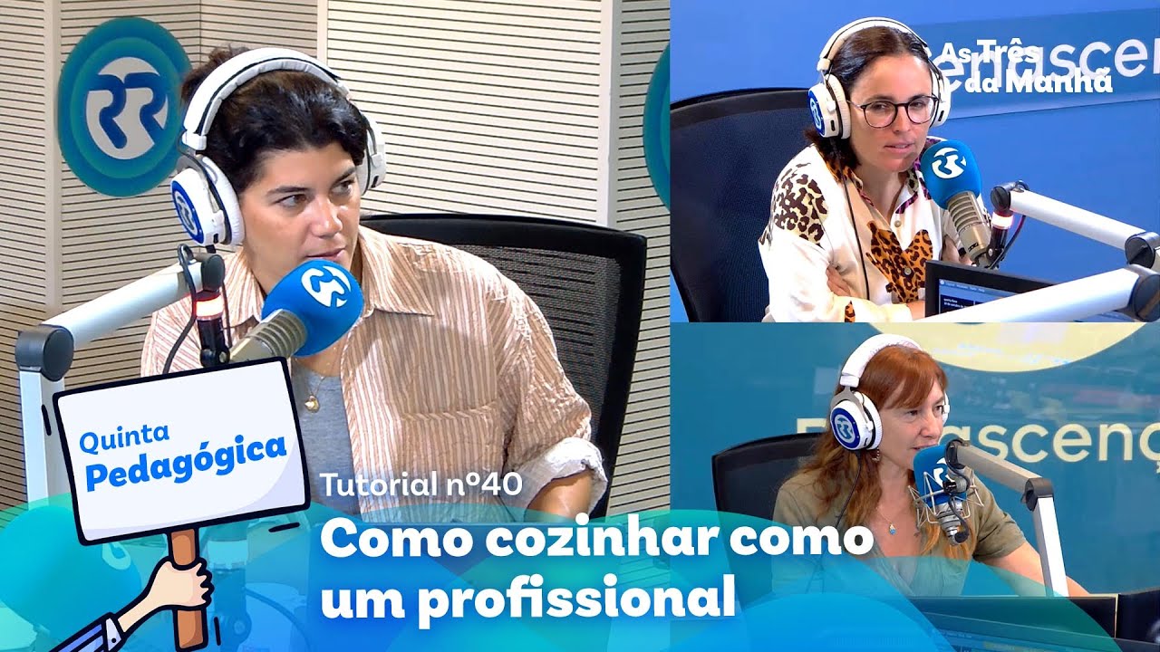 Como cozinhar como um profissional - Quinta Pedagógica