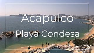 Acapulco, Guerrero En Vivo | Vista Panorámica de Playa Condesa live webcam